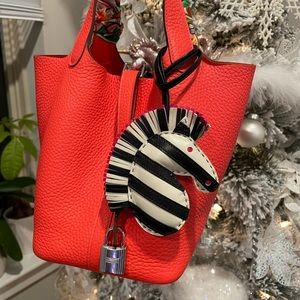 HERMES Geegee Savannah bag charm